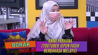 Borak Borak Anna Farhana YouTuber Jepun Fasih Berbahasa Melayu  Borak Kopitiam 21 Mei 2022 [upl. by Nobell]