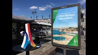 JCDecaux supports Paris 2024 on Olympic Days  JCDecaux France [upl. by Renzo95]