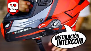 ¿Cómo se instala un intercomunicador  Lexin G2  MT Helmets Thunder 4SV  Alets Go [upl. by Nosrej271]