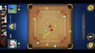 Carrom 2 players game  Carrom pool 2 Player gameplay  carrom games  carrom game [upl. by Alabaster780]