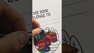 Colour with me  Simple Art Colour book asmr coloringbook satisfyingvideo coloringasmr [upl. by Asp160]