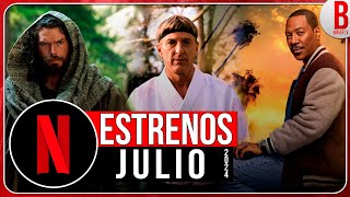 Estrenos NETFLIX JULIO 2024  Series y Películas [upl. by Anna109]