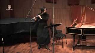 Johann Sebastian Bach Partita In A Minor For Solo Flute BWV 1013 Maria Fedotova  flute [upl. by Garibold]