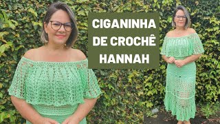 CIGANINHA DE CROCHE HANAH G [upl. by Bloomer]