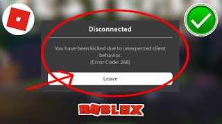 Fix You have Been Kicked Due to Unexpected Client Behavior Roblox Mobile  Howtosolveit [upl. by Akcirre820]