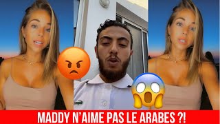 MADDY BURCIAGA EST RACISTE  😡 NABIL L’INSULTE ET LA CLASH VIOLEMMENT  😱 [upl. by Enelram]