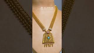 Marvellous Pearl amp Stone Chains For You dcjewellers chain goldjewellery [upl. by Anwahsed]