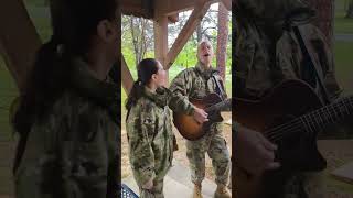 A rainy day classic by John Fogerty usarmy music shorts [upl. by Nonnair]