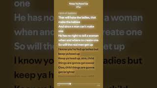 Keep Ya Head Up  2Pac lyrics viralvideo spotify rapper 2pac music tiktok shorts rap [upl. by Oiluarb]