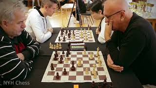 FM Donka P 2035  FM Mester Gy 2331  NYH Chess [upl. by Ocirnor319]