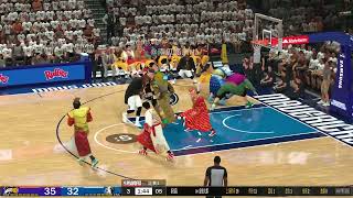 Lionel team vs fetch five nba2k westward lionel three kings basketball game match [upl. by Ariait]