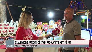 B HAJDINI ARTIZANI QË KTHEN PRODUKTET E DETIT NË ART [upl. by Latimer]