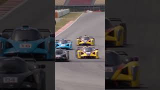 2 Overtake of the week  Mihnea Stefan in the Ligier JS P4 in Barcelona [upl. by Onateag]