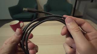 Anker 543 USBC to USBC Cable BioBraided Review [upl. by Ronacin]