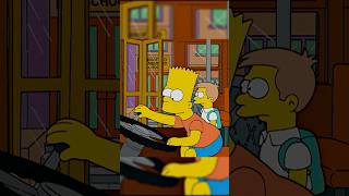 Bart drives the school bus simpsons shorts [upl. by Idnahr]