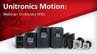 Webinar Unitronics VFDs [upl. by Ahseila528]