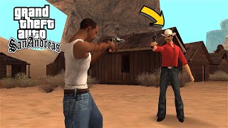 Secret Character In GTA San Andreas  The Texan [upl. by Krista519]