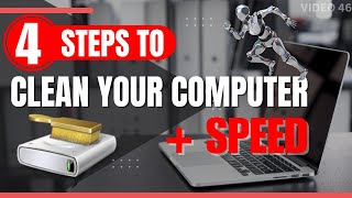 Clean Your Computer in 4 Simple Steps  Speed Up Your PC [upl. by Tilney]