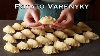 Ukrainian Potato Varenyky known as Pierogi in Poland [upl. by Clifford]