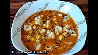 Kichererbsen Suppe mit Manti  Einfache Rezept für Kichererbsen  SuppenGerichte [upl. by Viddah]