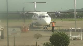 Aurangabad Airport Air India Delhi Departure amp Trujet Arrival to Hyderabad [upl. by Ecneret]