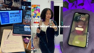 realistic day in the life of a uni student study vlog  busy uni days  productive habits  more [upl. by Capon407]