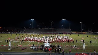 Crestview High School  The Big Red Machine  Amazing Grace  92724 [upl. by Harbird27]