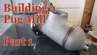 Building a Clay Mixing Pug Mill  Part 1 [upl. by Inalan226]