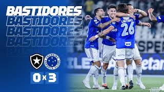 💙🦊 BASTIDORES  Cruzeiro inicia returno no Brasileirão com grande vitória sobre o Botafogo [upl. by Ennaira383]