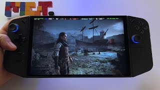 A Plague Tale Requiem  Lossless Scaling on Lenovo Legion Go [upl. by Ddet]