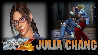 TEKKEN 4 PS2 Playthrough Julia Chang Story Mode  Full Gameplay [upl. by Rayna]