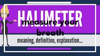 HALIMETER Know What Improvement It Can Give To Your Breath [upl. by Misti]