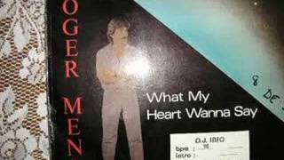 What My Heart Wanna Say 12quot  Roger Meno 1986 Euro Disco [upl. by Boote308]