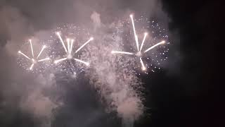 Australia Day 2018 fireworks on the Gold Coast [upl. by Kerad]