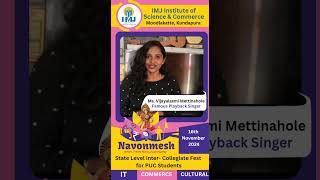 Navonmesh 2024 Promo by Vijayalaxmi Mettinahole [upl. by Adnomar]