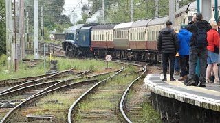 60007 Sir Nigel Puts the Modern Railway to Shame  Carlisle 230524 [upl. by Melesa73]