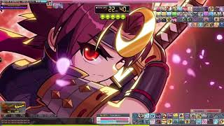 MapleStory 6th Job Hayato Hard Verus Hilla Solo 40k stat [upl. by Anialed]