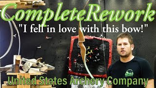 U•S•A•C quotTexanquot Recurve  COMPLETE REWORK  This bow is awesome [upl. by Noelyn]