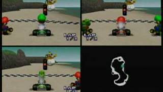 Team BS Encounters Mario Kart 64  The Mushroom Cup [upl. by Mariko360]