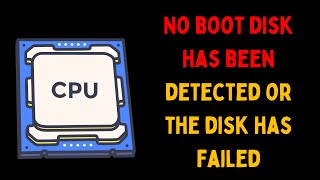 How to Fix No Boot Disk Has Been Detected or The Disk Has Failed on Windows 11 [upl. by Dekow]