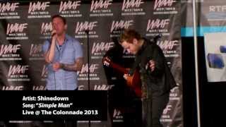 Shinedown performs quotSimple Manquot for WAAF [upl. by Tireb199]