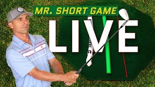 Mr Short Game Live Today 🔴 Chipping and Pitching Tips [upl. by Bruns283]