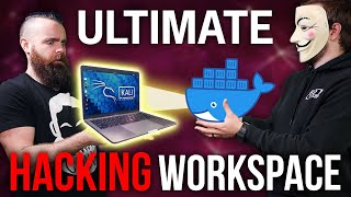 create the ULTIMATE hacking lab in 5min Docker Containers STREAMING Kali Linux to your browser [upl. by Annez721]