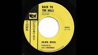 Glen Rice  Back To The Hills [upl. by Acinorav]