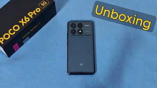 Poco X6 Pro 5G Spectre Black Unboxing pocox6pro5g IndiaPOCO [upl. by Angelique]