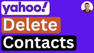 How to Delete Contacts in Yahoo Mail  Easy to Follow [upl. by Vasily194]