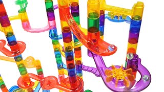 How to Build Marble Run EXTREME Set Marble Genius [upl. by Ardaed]