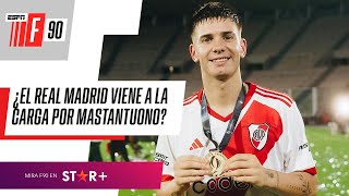 💣 ¿MASTANTUONO ESTÁ EN EL RADAR DEL REAL MADRID ¡La información de Gustavo Yarroch en ESPNF90 [upl. by Ineslta756]