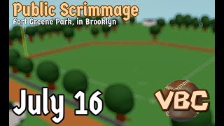 AMATEUR MATCH AT FORT GREENE PARK 716 [upl. by Aninahs]