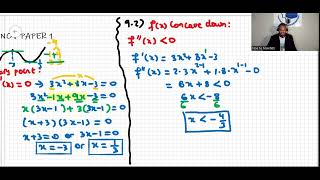 GRADE 12 MATH PAPER 1 2016 OCTOBERNOVEMBER QUESTION 9 DIFERENTIAL CALCULUS [upl. by Leba]